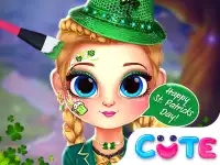 Little Lily St.Patricks Day Photo Shoot background
