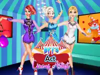 BFFs Act Circus Artist background