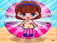 Cute Doll: Open Egg background