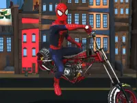 Spiderman Bike background