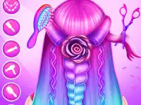 Braid Hair Salon Girls background