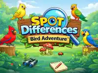 Spot Differences Bird Adventure background