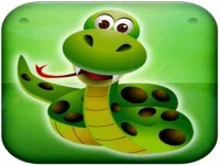 snake eat food game background