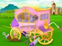 Princess Castle Cleaning background