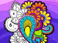 Color Fan Color By Number background