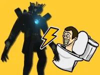 Skibidi Toilet Rush background