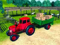 Farmer Tractor Cargo Simulation background