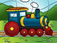 Transport Wavy Jigsaw background