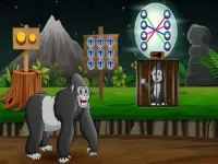 Infant Chimp Escape background