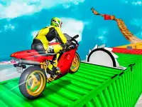 Impossible Tracks Moto Bike Race background