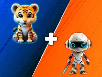 Animals Mix Up   AI Hybrid background
