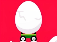 Egg Car Travel background