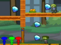 StickMan Bros Vs Zombies background