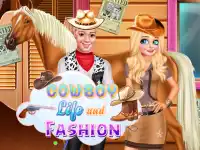 Cowboy Life and Fashion background