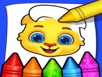 Coloring Games: Color Paint background