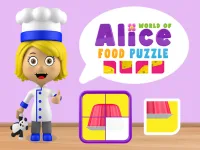 World of Alice   Food Puzzle background