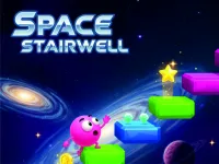 Space Stairwell background