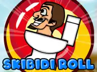 Skibidi Toilet Roll background