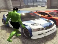 Chained Car vs Hulk Game background