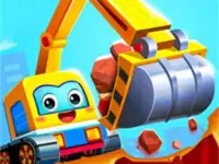 Little Panda Truck Team Game background
