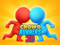 Crowd Runners 3D background