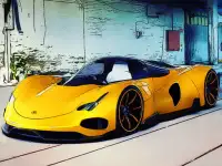 Futuristic Car Models background
