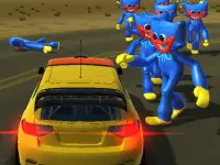 Huggy Wuggy Road background