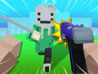 Block Craft 3D School background