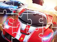 Racing Crash Jigsaw background
