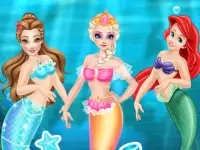 Princess First Aid In Mermaid Kingdom background