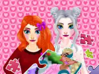 Puzzles - So Different Princess background