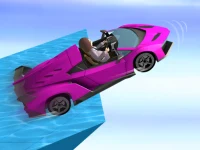 Water Surfer Car Stunt background