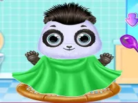 Panda Baby Dress up background