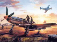 Air Combat Puzzle background