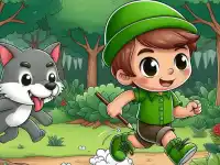 Forest Camp Adventure background