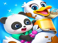 Baby Panda Pet Care Center background