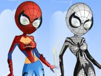 Spider Girl Dress Up background