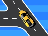 Road Turn Car background