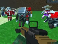 Blocky Combat SWAT Survival 10 background