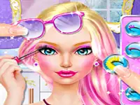 Fashion Doll Diversity Salon background