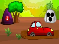Lost In Forest Escape background