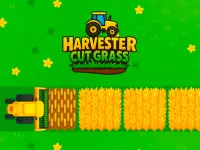 Harvester Cut Grass background