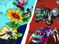 Angry Plants Flower background