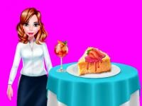 Cheese Cake Homemade Cooking background