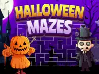 Halloween Mazes background