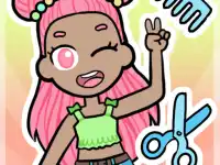 cute dress-up game background
