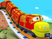 RACING TRAIN 3D GAME background
