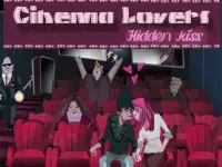 Cinema Lovers Hidden Kiss background