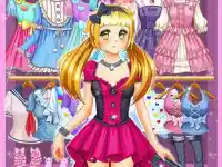 Anime Kawaii Dress Up background