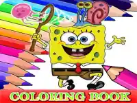 Coloring Book for Spongebob background